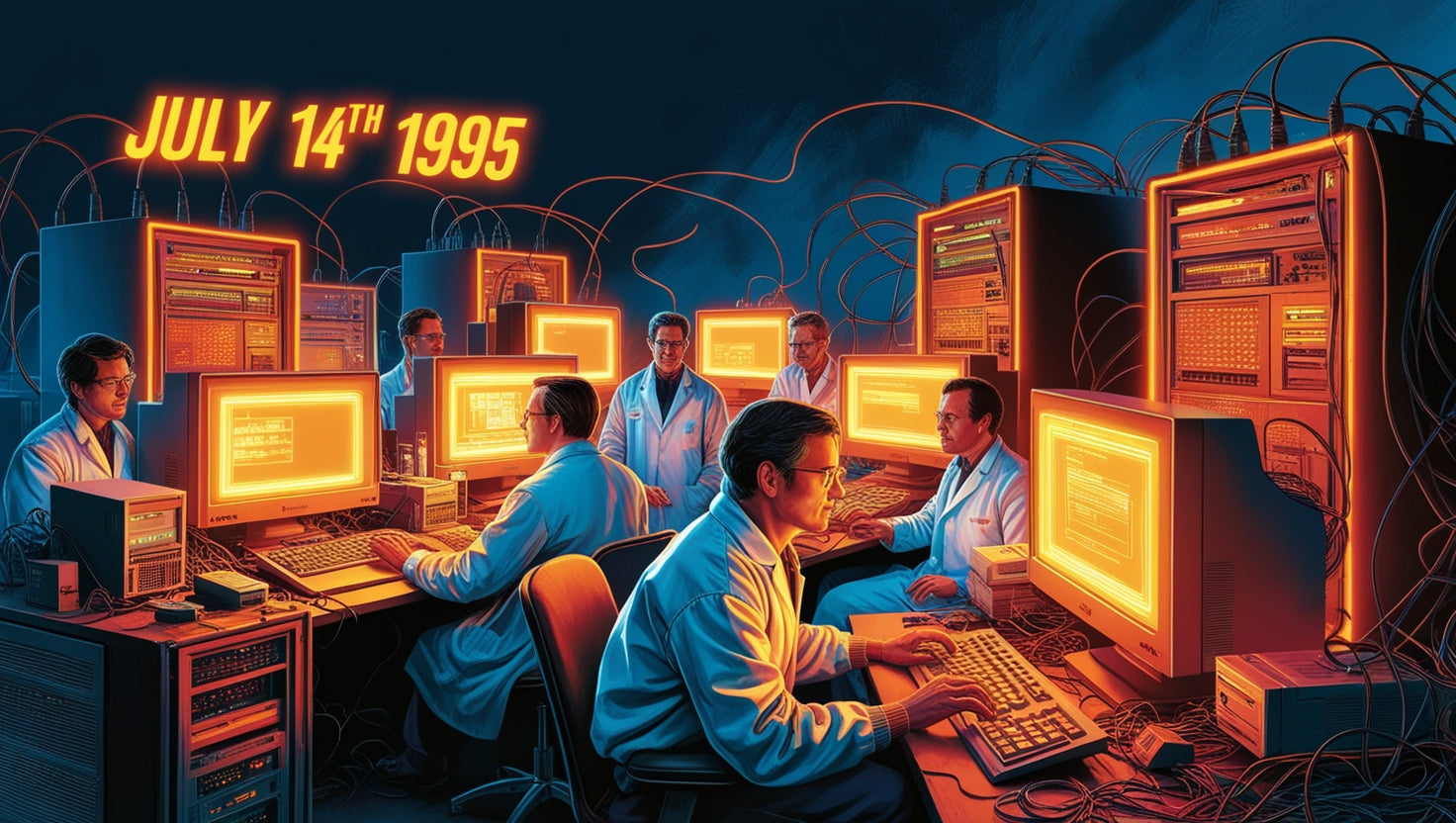 14 de Julio de 1995 un grupo de investigadores deciden llamar ".mp3" a la extensión de este novedoso formato de audio digital comprimido.