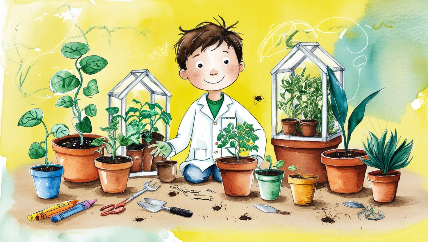 ¿Cómo plantar en casa y experimentos con plantas para niños?