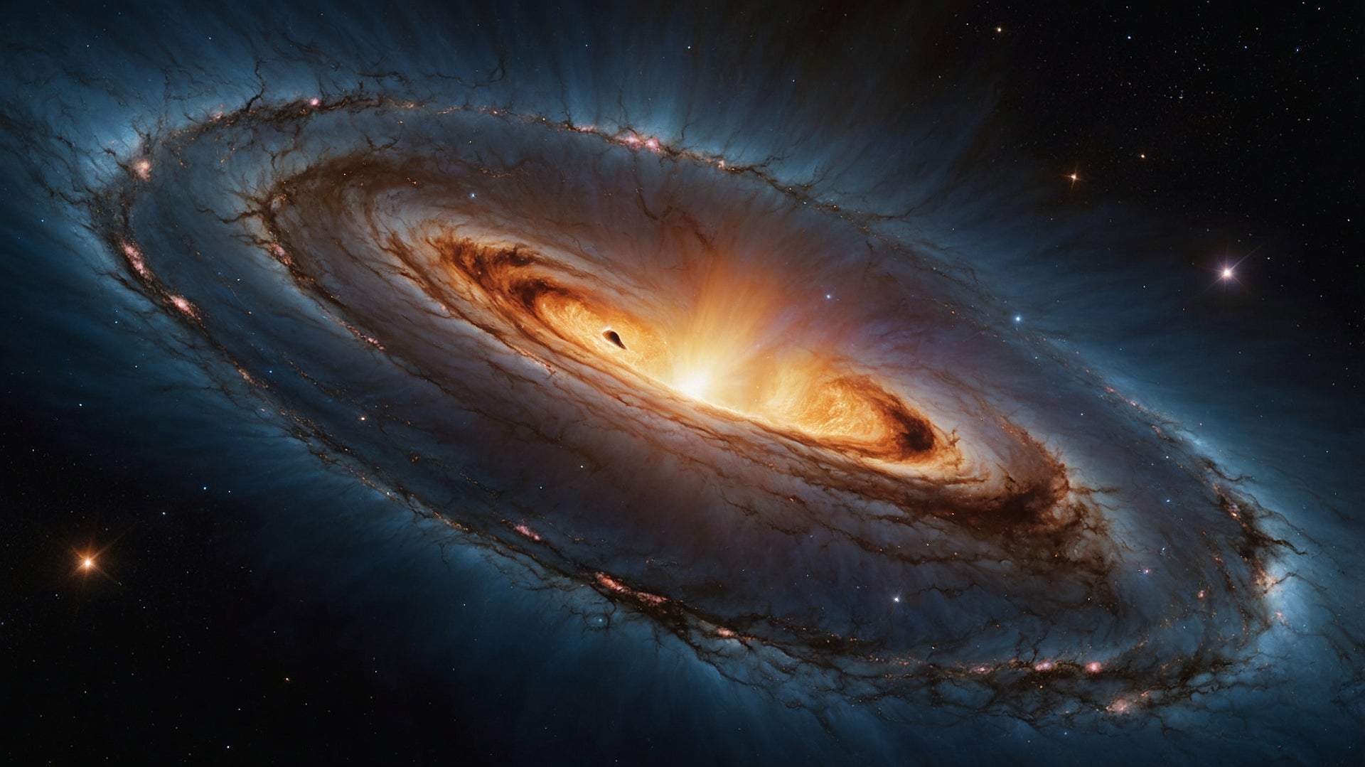 Según los estudios, ¿qué debería haber en el centro de nuestra galaxia?