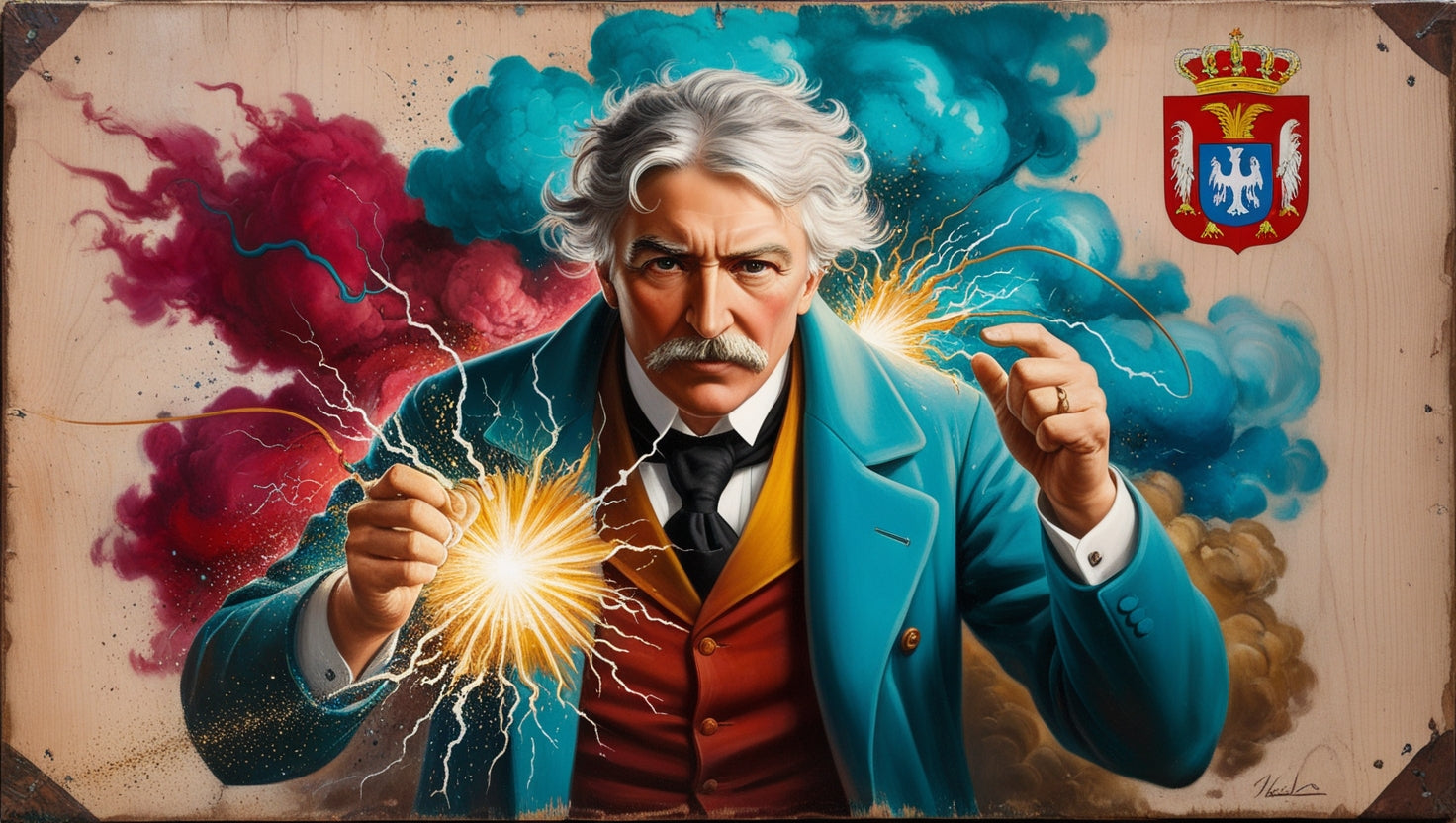 10 de Julio de 1856 nace en Smiljan (actual Croacia) Nikola Tesla, fue un inventor, ingeniero eléctrico y mecánico