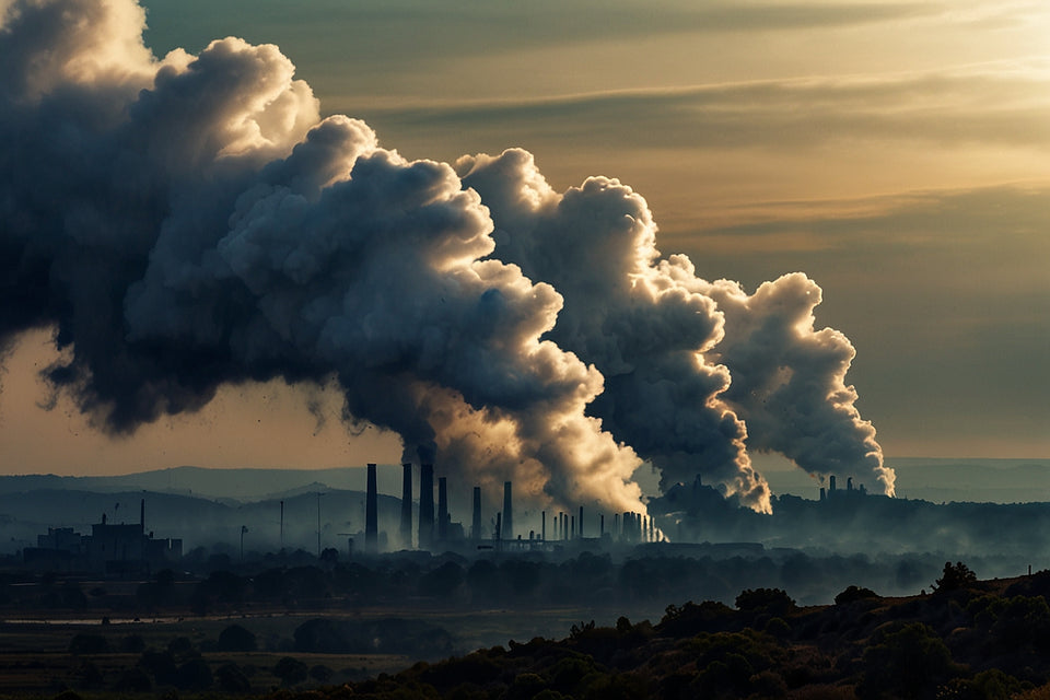 ¿Qué fenómeno ambiental se origina al combinarse la humedad del aire y óxidos gaseosos emitidos por fábricas?