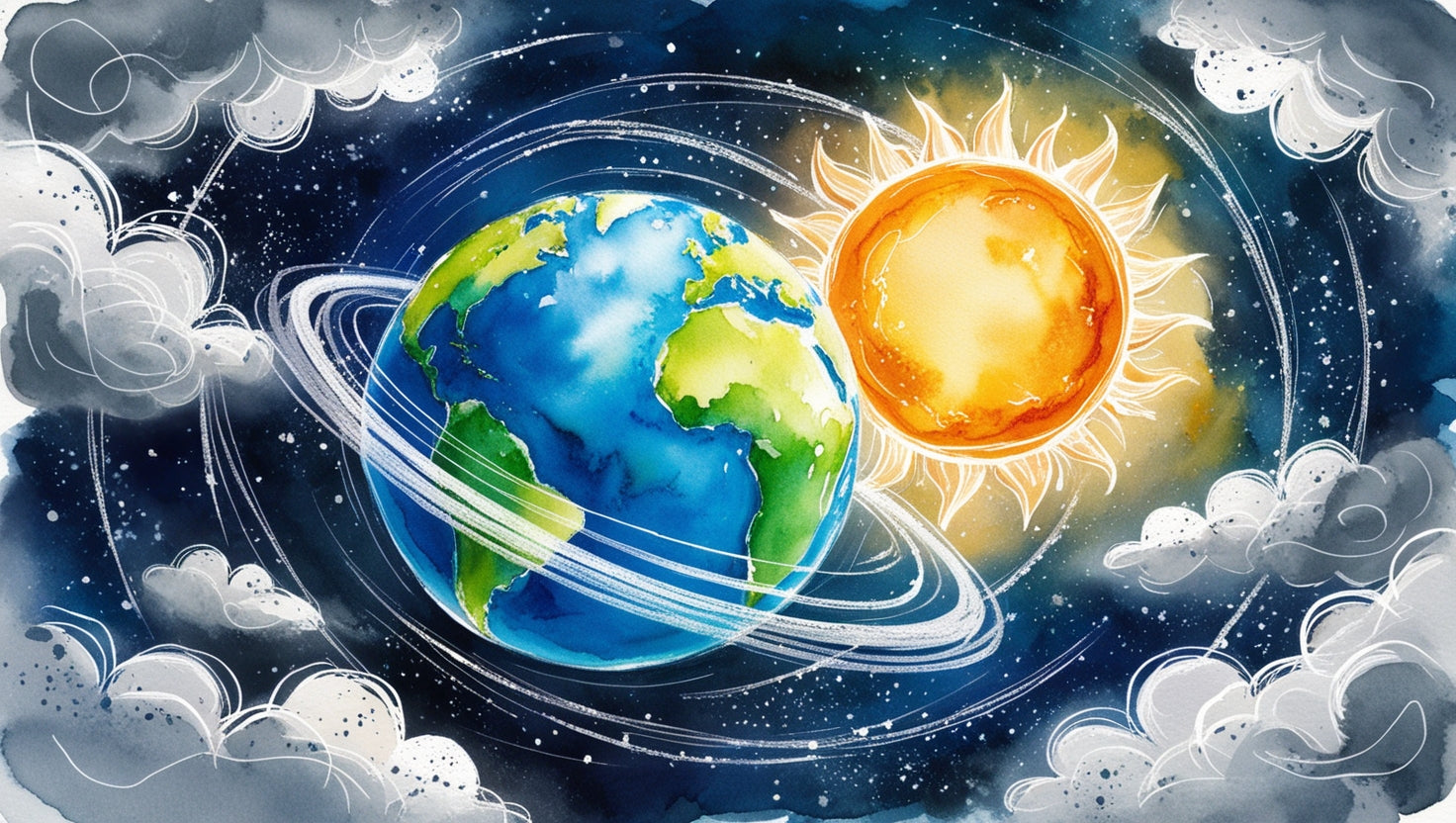 ¿Qué forma describe la tierra alrededor del sol?