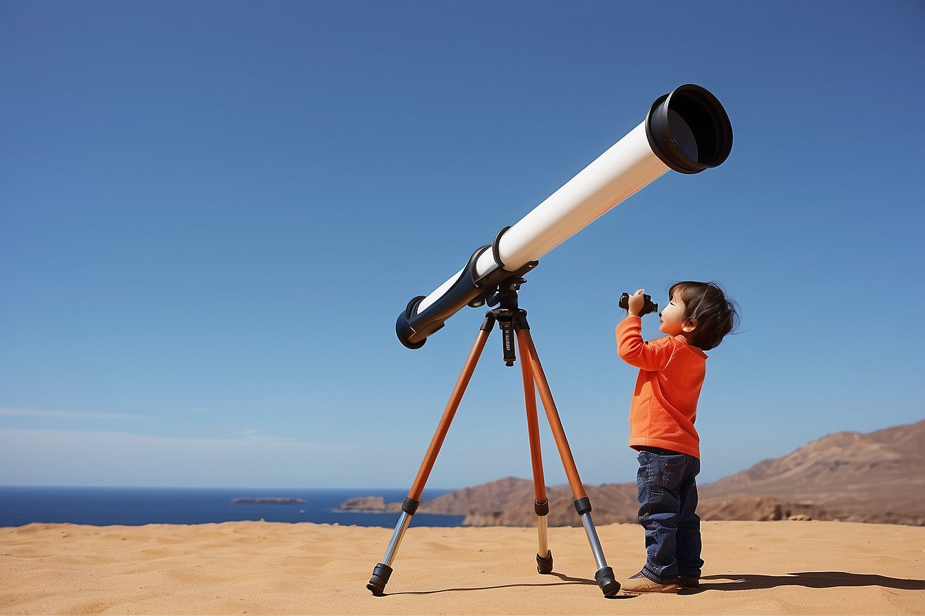 ¿Como hacer un telescopio casero para niños?