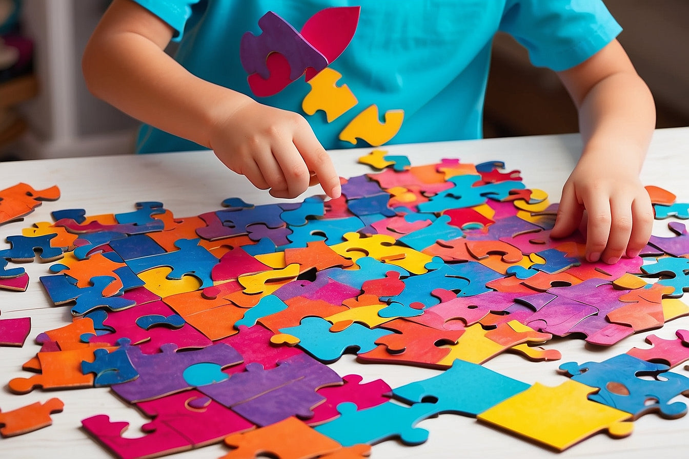 ¿Cómo hacer un puzzle casero para niños?
