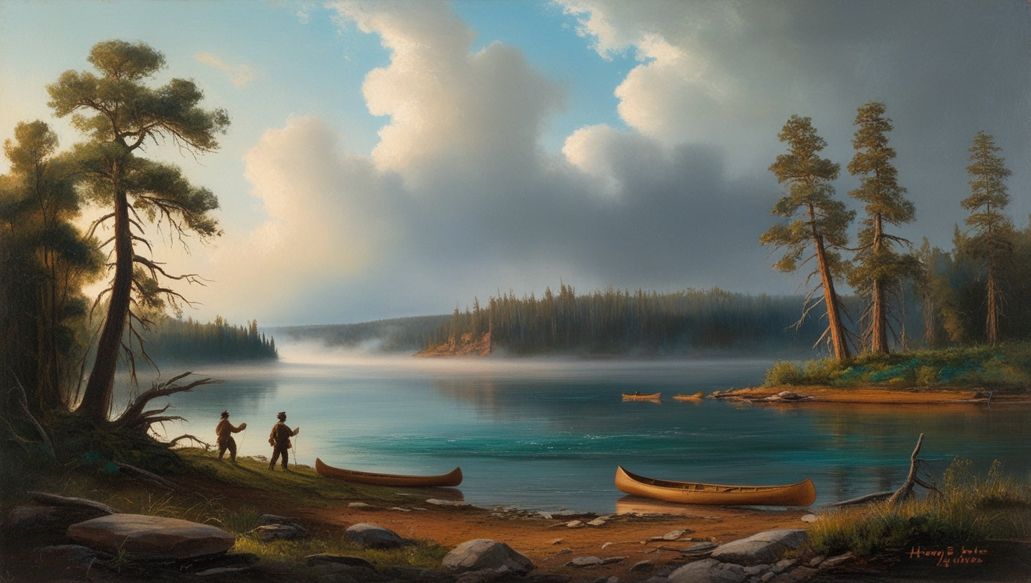13 de Julio de 1832, Henry Rowe Schoolcraft, explora el curso superior del Mississippi y descubre las fuentes del río en el lago Itasca