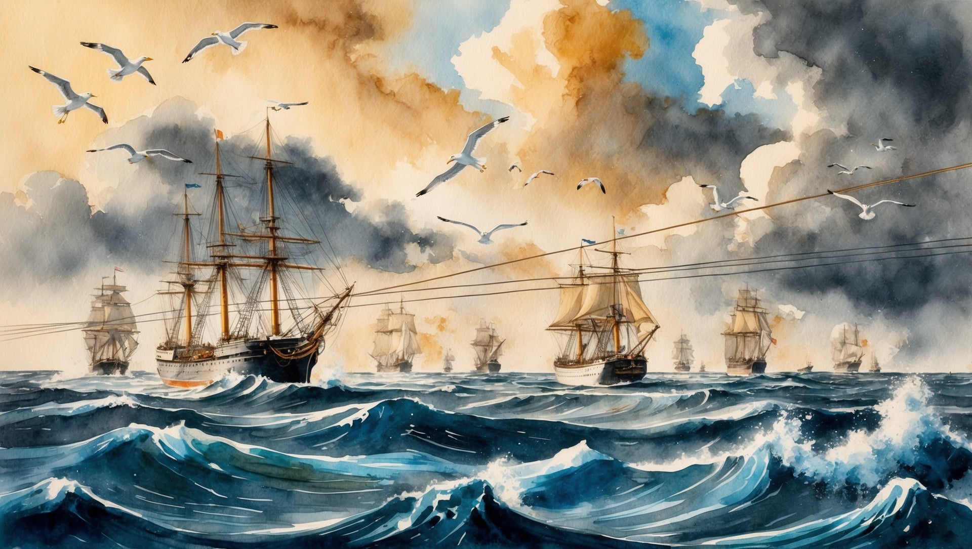 27 de Julio 1866 se inaugura el primer cable telegráfico trasatlántico de 3.700 km de longitud que une Europa con América, más concretamente Irlanda con Terranova.