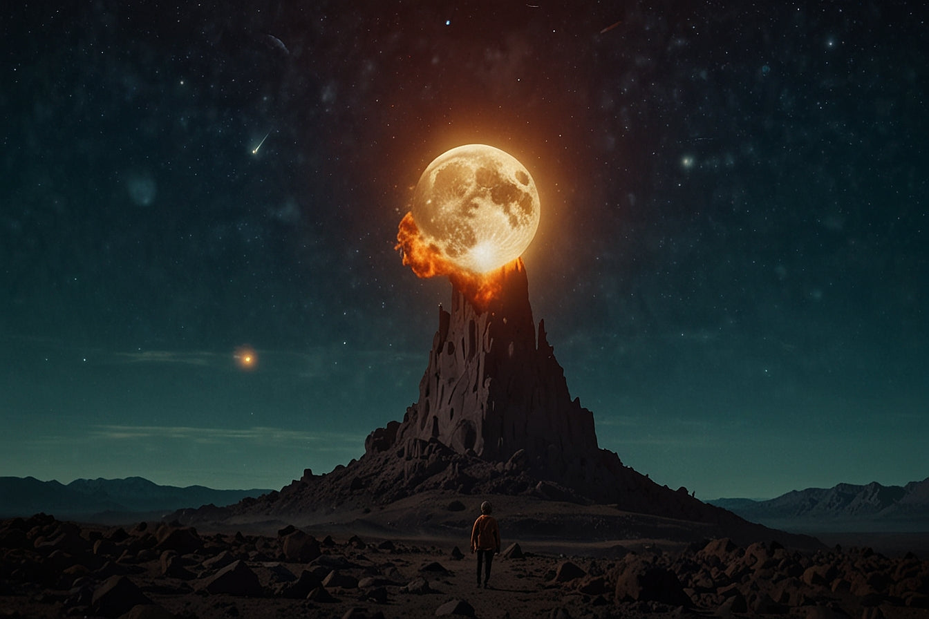 18 de Junio de 1178, en Canterbury (Inglaterra) cinco monjes divisan en la Luna la posible colisión de un meteorito.
