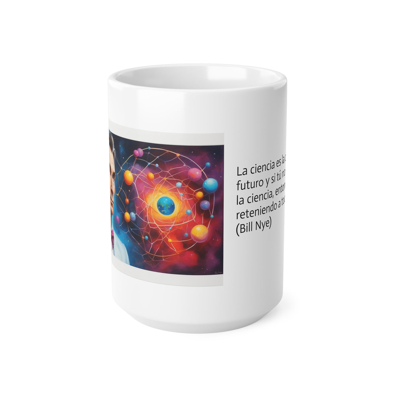 Taza de Bill Nye, Taza de café con frase científica, Taza sobre ciencia, 0.33 l, 0.44 l