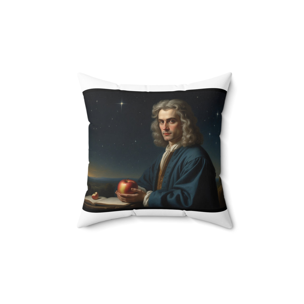 Cojín de Isaac Newton, Cojín con frase científica, Cojín reflexivo